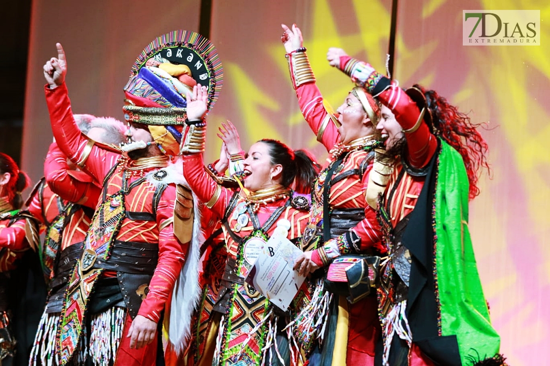 Imágenes que deja la entrega de premios del Carnaval de Badajoz