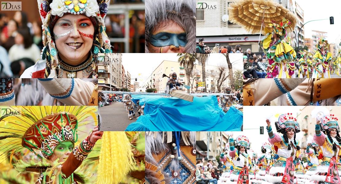 VÍDEO de los cinco primeros premios del Gran Desfile del Carnaval de Badajoz 2023