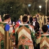 El ambiente de Carnaval continua de plaza en plaza en Badajoz