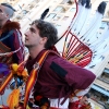 Éxito de público en las Candelas de Santa Marina