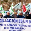 Manifestación de la Policía Local en Cáceres: “La conciliación es un derecho”