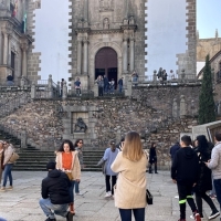 Cáceres se llena de turistas durante el fin de semana