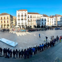 Cientos de personas acuden al Festival de la Canción Scout en Cáceres