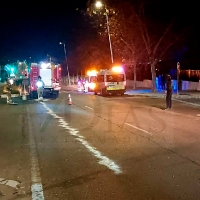 Accidente en la &#39;autopista&#39; de Badajoz