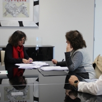 Reunión para tratar el problema del agua potable en Valencia del Ventoso