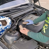 Una pareja extranjera intenta cruzar Extremadura con un cargamento de droga