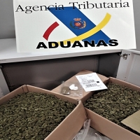 Incautan droga enviada por mensajería desde Italia a un comercio del centro de Cáceres