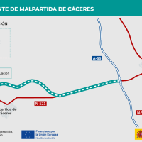 43 millones de euros para la variante de Malpartida de Cáceres