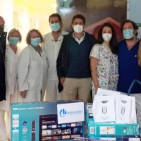 El Mérida realiza una donación para la planta de onco-hematología infantil