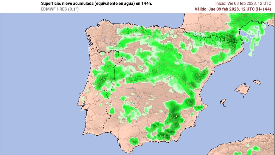 Se vislumbra un cambio de tiempo para la próxima semana