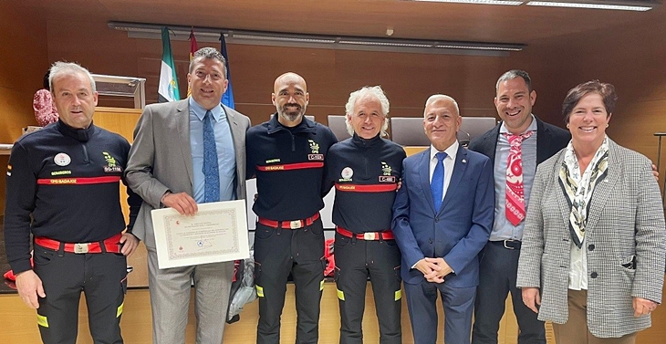 Bomberos del CPEI reciben la Medalla al Mérito de la Protección Civil