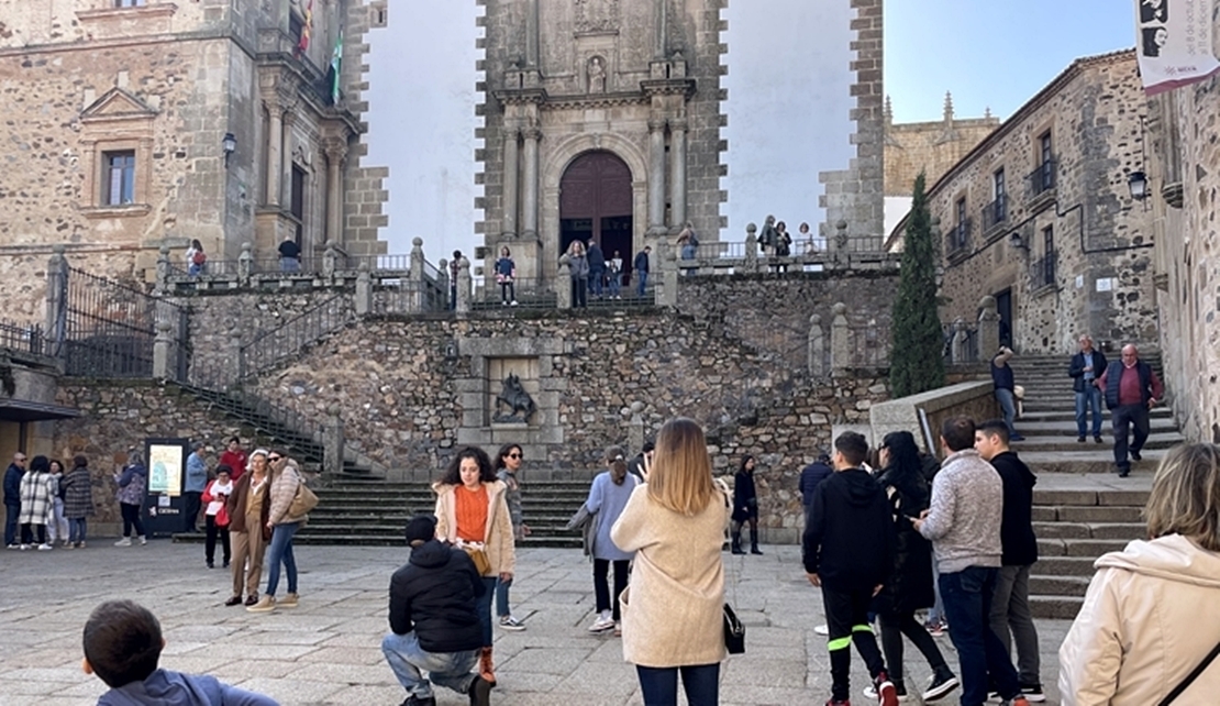 Cifras históricas para el turismo en Cáceres