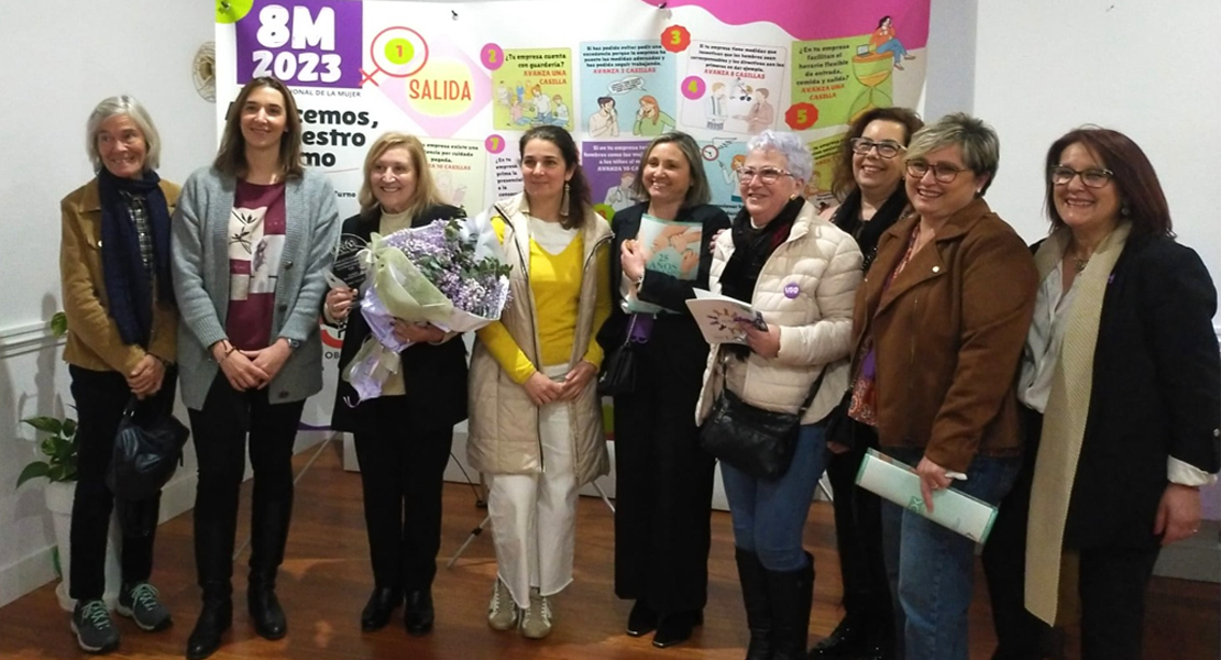 USO reconoce el apoyo de cinco organizaciones a la mujer en Extremadura