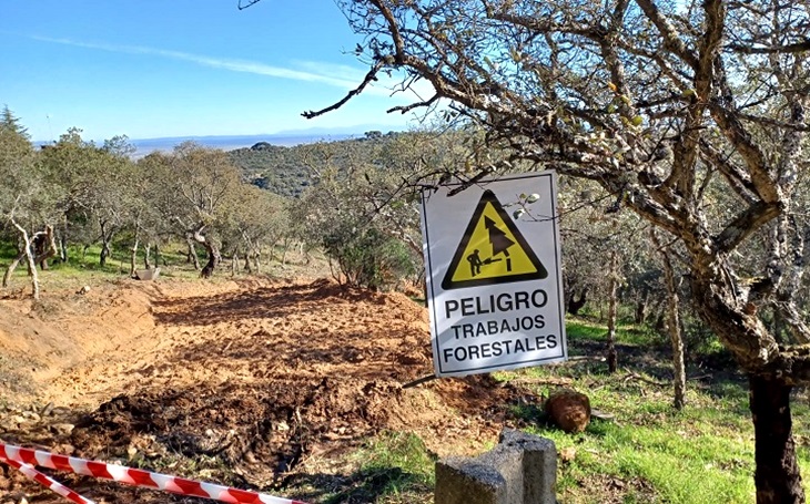 635.000 euros para evitar incendios en la cacereña Sierra de La Mosca