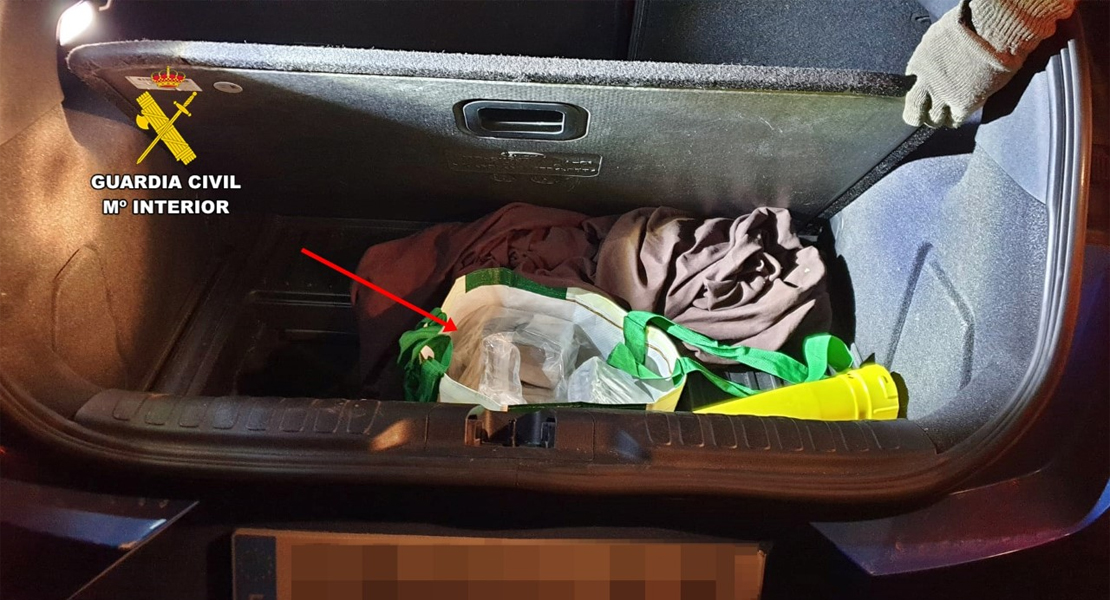 Cuarto vehículo intervenido cargado de droga en apenas dos semanas en Extremadura