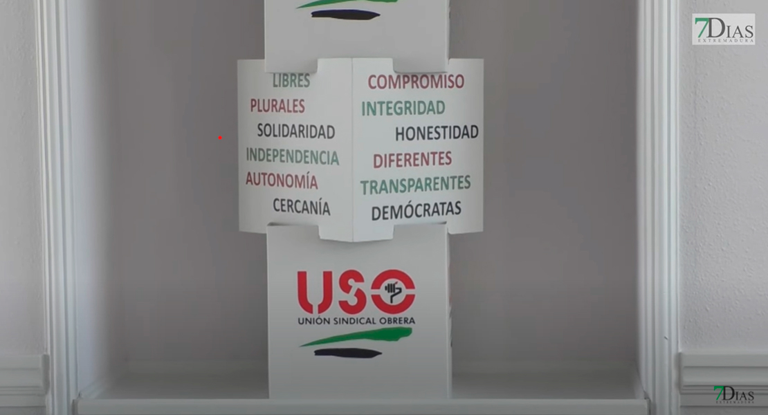 USO gana las elecciones sindicales en la Junta de Personal de Diputación de Badajoz