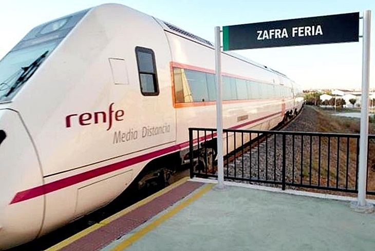 Muere un hombre arrollado por un tren entre Llerena y Zafra