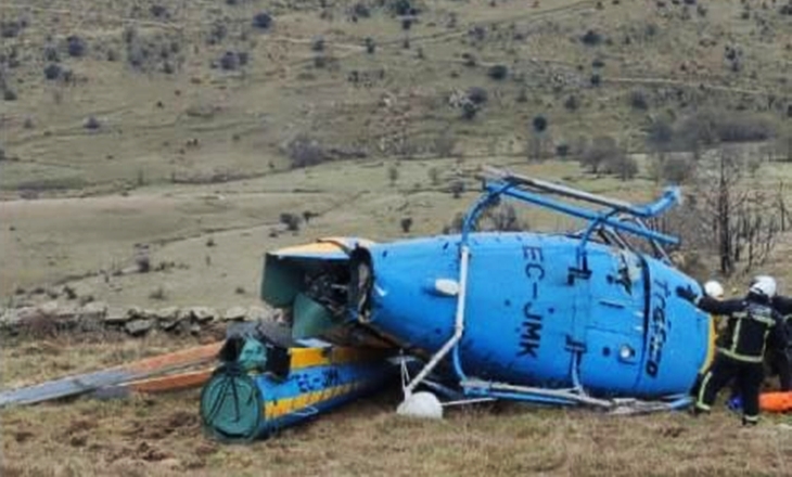 El piloto del helicóptero de la DGT que tuvo un accidente dio positivo en drogas