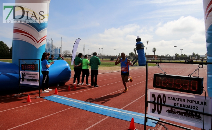 Imágenes de la Maratón y Media Maratón Ciudad de Badajoz II