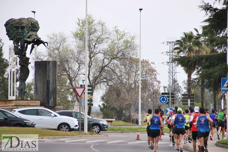 Todas estas calles estarán cortadas el domingo por la Maratón &#39;Ciudad de Badajoz&#39;