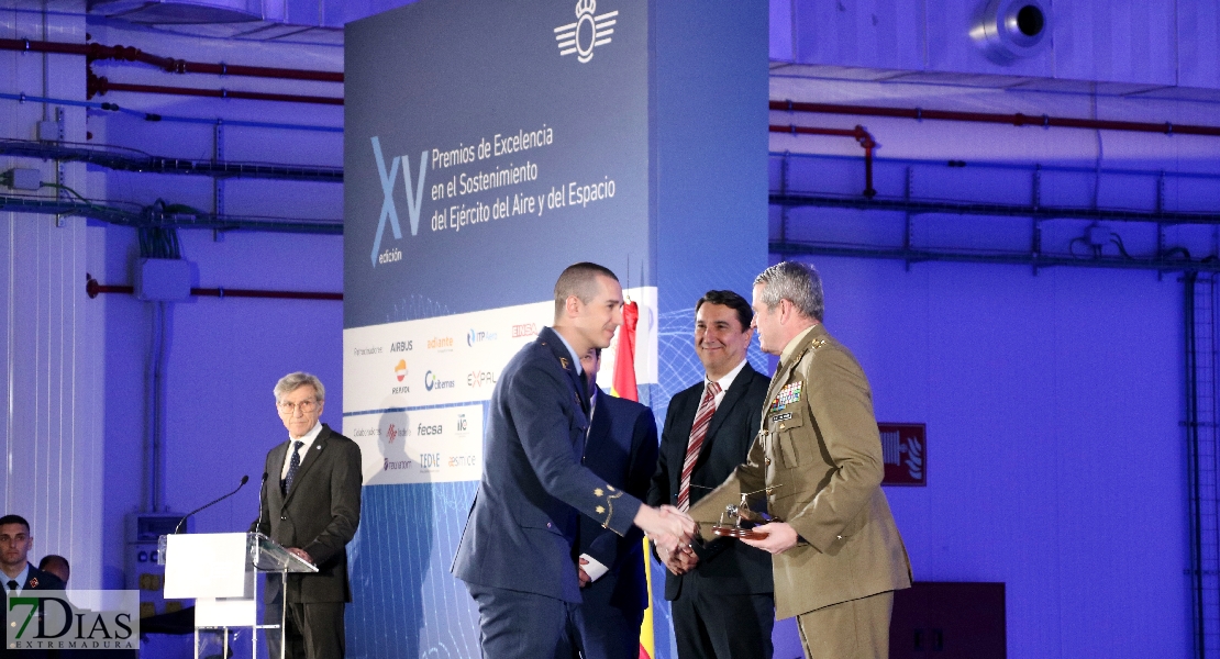 La Base Aérea acoge por primera vez los premios Excelencia en el Sostenimiento del Ejército del Aire