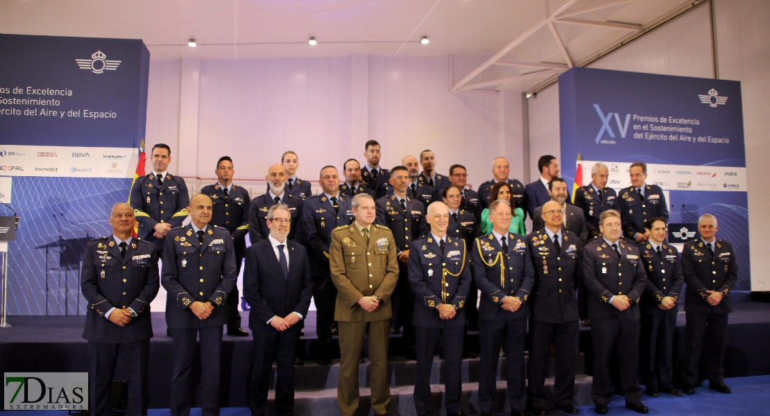 La Base Aérea acoge por primera vez los premios Excelencia en el Sostenimiento del Ejército del Aire