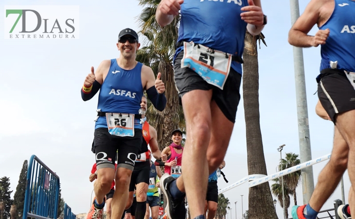 Imágenes de la Maratón y Media Maratón Ciudad de Badajoz