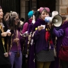 1200 personas se manifiestan en Badajoz este 8M