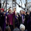 1200 personas se manifiestan en Badajoz este 8M