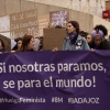 1200 personas se manifiestan en Badajoz este 8M