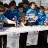 Niños y mayores disfrutan de las actividades por el Día de Extremadura en la Escuela