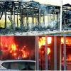 Arde un restaurante, de propiedad municipal, en Mérida
