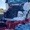 Accidente mortal en una colisión entre dos camiones en la EX – A1