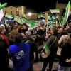 Salvatierra no flaquea. Medio millar de personas se manifiestan contra el Macrovertedero