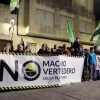 Salvatierra no flaquea. Medio millar de personas se manifiestan contra el Macrovertedero