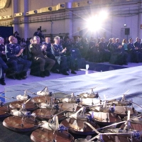 Imágenes de los premios Excelencia en el Sostenimiento del Ejército del Aire en la base de Talavera