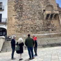 Vallan la Torre Bujaco de Cáceres debido a desprendimientos
