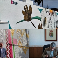 El portavoz de la Junta visita los muros críticos de Vivares y Guadiana