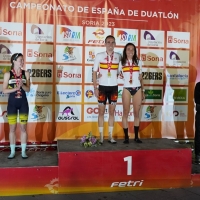 La extremeña Sonia Bejarano bronce en el Campeonato de España de Duatlón
