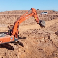 Visita a las obras de saneamiento y depuración en varias localidades pacenses