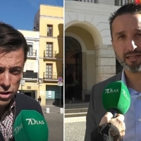 Cabezas y Vélez valoran la situación de la piscina de la margen derecha