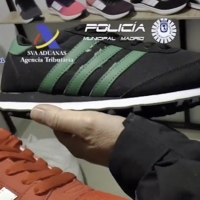 Intervienen más de 133.000 pares de zapatillas falsificadas