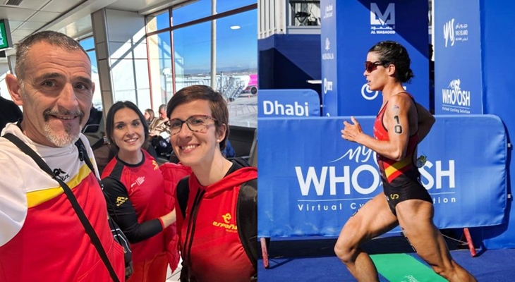 Miriam Casillas y Kini Carrasco presentes en las Series Mundiales de Abu Dhabi