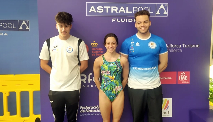 Tres nadadores del Club Natación Badajoz presentes en el Campeonato de España