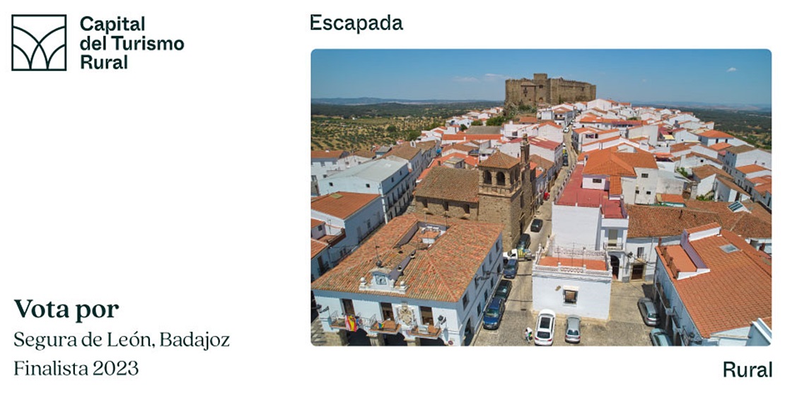 Segura de León (Badajoz) entre los 10 pueblos aspirantes a ser Capital del Turismo Rural 2023