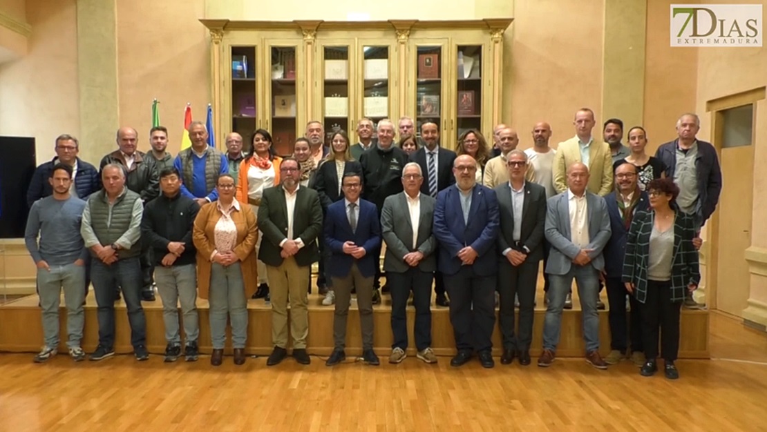 La Diputación de Badajoz entrega las subvenciones a las federaciones de Deportes