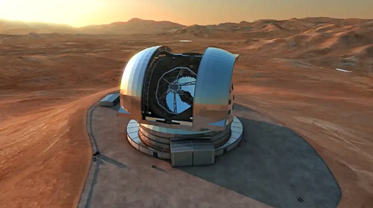 Así será el Telescopio Europeo en el que España invertirá 37 millones de euros