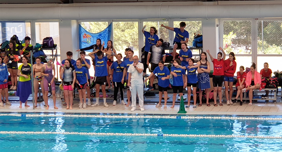 El Club Natación Badajoz se proclama campeón de la Copa Extremadura de Clubes