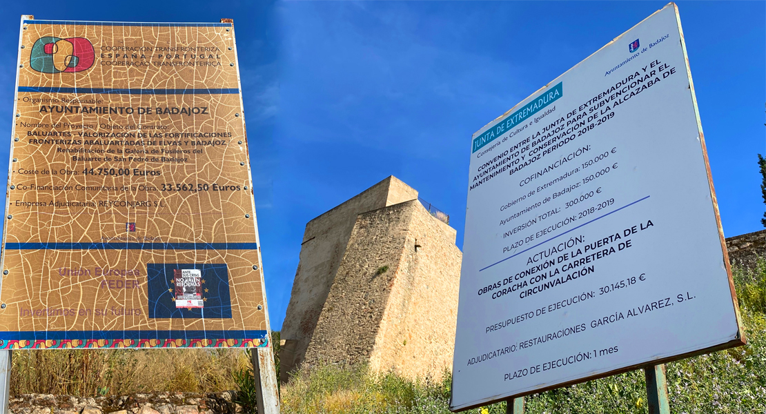 Cabezas exige retirar carteles del entorno de la Alcazaba: &quot;Alguno lleva 12 años&quot;