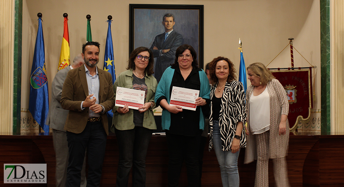 La Diputación de Badajoz entrega los II premios Proinnoba